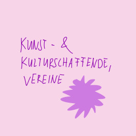 Ein abstraktes Symbol für Kunst-und Kulturschaffende 