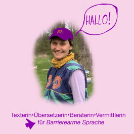 Ein Foto von der Übersetzerin 